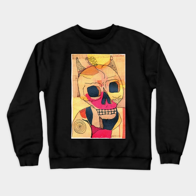 Summer Daze Skull Crewneck Sweatshirt by AleHouseDrae